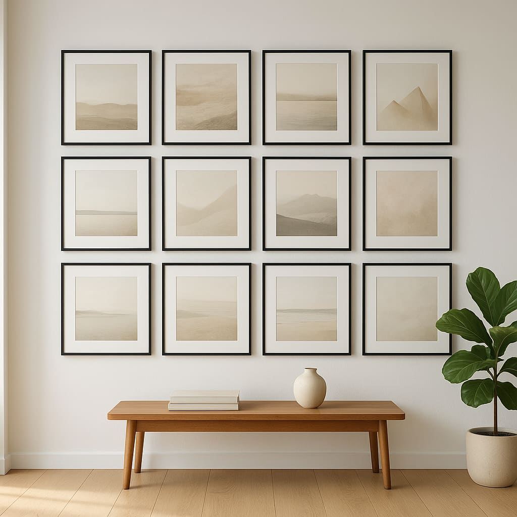 Portfolio Galerie Konzept